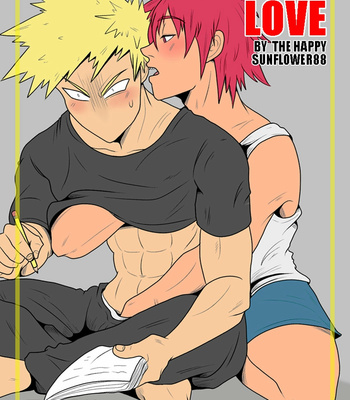 [the happy sunflower88] HARD LOVE – Boku no Hero Academia dj [Esp] – Gay Manga thumbnail 001