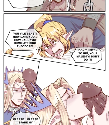 [RBrichang]【DARK STORY】THE MERCENARY AND THE ELF KING [Eng] – Gay Manga sex 6