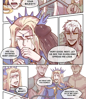 [RBrichang]【DARK STORY】THE MERCENARY AND THE ELF KING [Eng] – Gay Manga sex 7