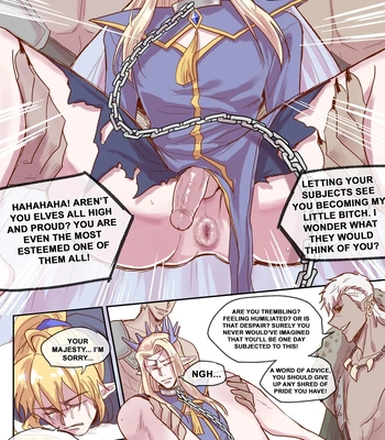 [RBrichang]【DARK STORY】THE MERCENARY AND THE ELF KING [Eng] – Gay Manga sex 8