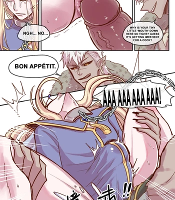 [RBrichang]【DARK STORY】THE MERCENARY AND THE ELF KING [Eng] – Gay Manga sex 9