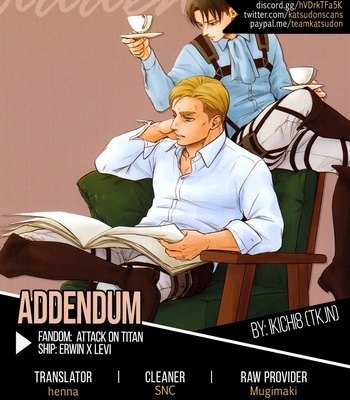 [ikichi8/ tkjn] Addendum – Attack on Titan dj [Eng] – Gay Manga sex 19