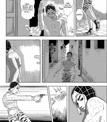[Misin to Koumorigasa / Beroa] After The Overthrow, Morning Comes – JoJo dj [Eng] – Gay Manga sex 9