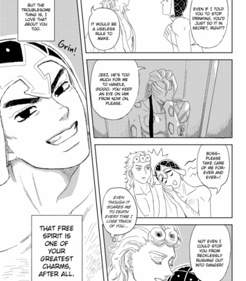 [Misin to Koumorigasa / Beroa] After The Overthrow, Morning Comes – JoJo dj [Eng] – Gay Manga sex 38