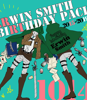 [Kaico no Kasumi] Erwin Smith Birthday Pack – Attack on Titan dj [Eng] – Gay Manga sex 2