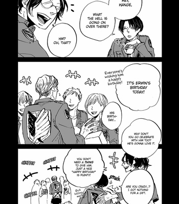 [Kaico no Kasumi] Erwin Smith Birthday Pack – Attack on Titan dj [Eng] – Gay Manga sex 4