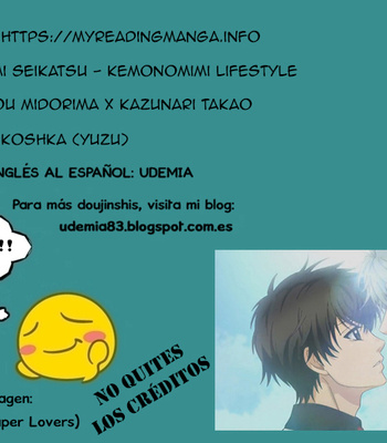 [Koshka] Kemonomimi Lifestyle – Kuroko no Basket dj [Español] – Gay Manga thumbnail 001