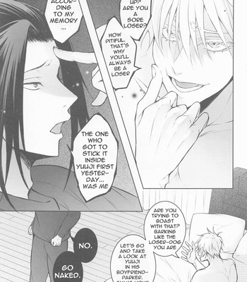 [DOS (Dosco)] Sannin Yoreba Sore wa Ai – Jujutsu Kaisen dj [Eng] – Gay Manga sex 8