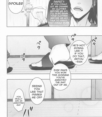 [DOS (Dosco)] Sannin Yoreba Sore wa Ai – Jujutsu Kaisen dj [Eng] – Gay Manga sex 9