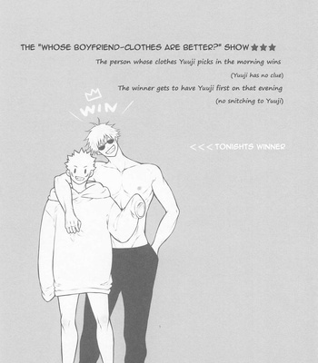 [DOS (Dosco)] Sannin Yoreba Sore wa Ai – Jujutsu Kaisen dj [Eng] – Gay Manga sex 10