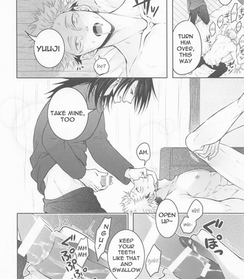 [DOS (Dosco)] Sannin Yoreba Sore wa Ai – Jujutsu Kaisen dj [Eng] – Gay Manga sex 19