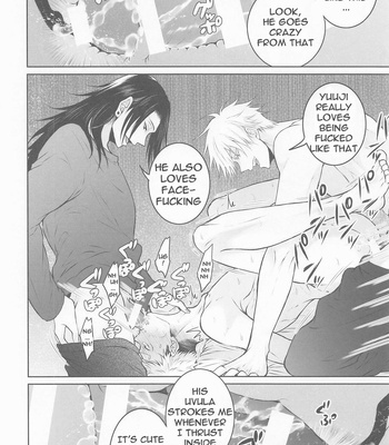 [DOS (Dosco)] Sannin Yoreba Sore wa Ai – Jujutsu Kaisen dj [Eng] – Gay Manga sex 21
