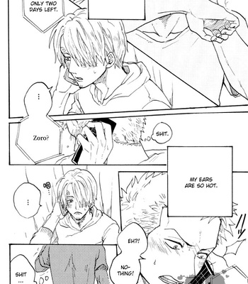 [Gladiolus] Je t’aime je t’aime – One Piece dj [Eng] – Gay Manga sex 15