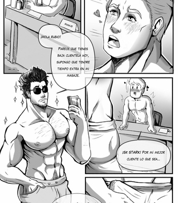 [All_DrawParty] The Special Massage Stony – Avengers [Spanish] – Gay Manga sex 3