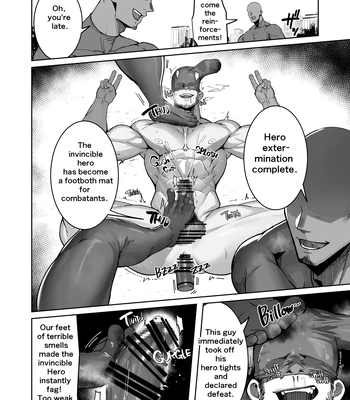 [Takao no Gami (Toiro)] Gay superhero defeated by battlemen’s stinky feet [Eng] – Gay Manga sex 4