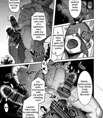 [Takao no Gami (Toiro)] Gay superhero defeated by battlemen’s stinky feet [Eng] – Gay Manga sex 5