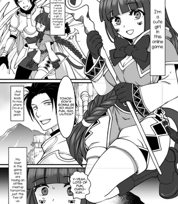 [Nani Kashira no Shokushu (Kinoko)] Netoge no danna ga yabaiyatsu dattaken [Eng] – Gay Manga sex 3