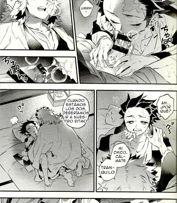 [Anohi (C)] Rengoku-san Ore no Mendou Mite Kudasai! – Kimetsu No Yaiba [Spanish] – Gay Manga sex 14