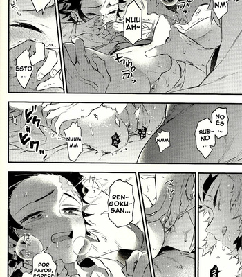 [Anohi (C)] Rengoku-san Ore no Mendou Mite Kudasai! – Kimetsu No Yaiba [Spanish] – Gay Manga sex 15