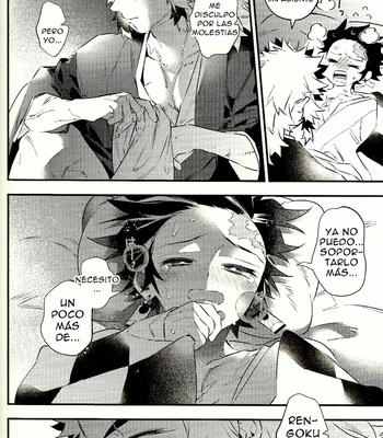 [Anohi (C)] Rengoku-san Ore no Mendou Mite Kudasai! – Kimetsu No Yaiba [Spanish] – Gay Manga sex 19