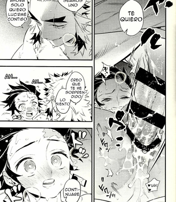 [Anohi (C)] Rengoku-san Ore no Mendou Mite Kudasai! – Kimetsu No Yaiba [Spanish] – Gay Manga sex 26