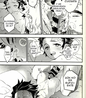 [Anohi (C)] Rengoku-san Ore no Mendou Mite Kudasai! – Kimetsu No Yaiba [Spanish] – Gay Manga sex 32