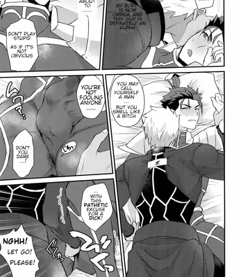 [Yami no Naka] α no Lancer ga Muriyari-tsu Ω ni sa Rete Hidoi me ni au Hanashi – Fate/ Grand Order dj [ENG] – Gay Manga sex 19