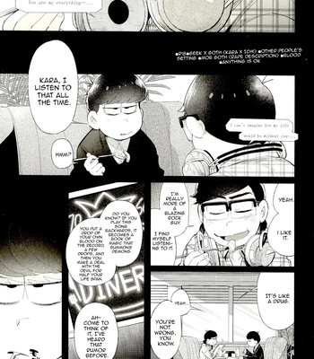 [Momoiro-netsuduki (Kisaki Nana)] THE LIGHT SHINES IN THE DARKNESS – Osomatsu-San dj [Eng] – Gay Manga sex 2