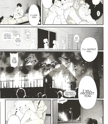 [Momoiro-netsuduki (Kisaki Nana)] THE LIGHT SHINES IN THE DARKNESS – Osomatsu-San dj [Eng] – Gay Manga sex 45