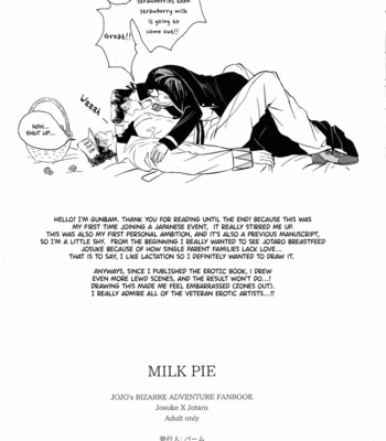 [Gunbam] Milk Pie – JoJo dj [Eng] – Gay Manga sex 33