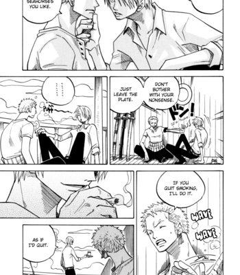 [Saruya Hachi (Hachimaru)] Innocent Habbit: The commutative law – One Piece dj [Eng] – Gay Manga sex 4