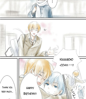 [Kankitsu/Kei] Kuroko’s Birthday! – Kuroko no Basket dj [ENG] – Gay Manga sex 2