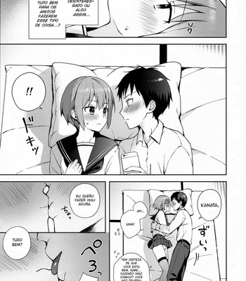 [candy paddle (NemuNemu)] Kanojo Gokko epi.0 -Hajimete no Ecchi [Portuguese] – Gay Manga sex 14