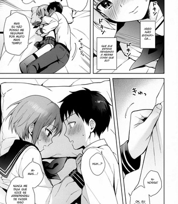 [candy paddle (NemuNemu)] Kanojo Gokko epi.0 -Hajimete no Ecchi [Portuguese] – Gay Manga sex 22