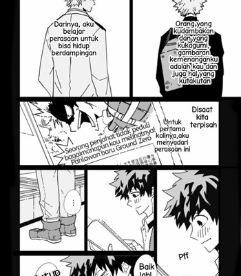 [nochico] Cause I Love You – Boku no Hero Academia dj [Indonesia] – Gay Manga sex 53