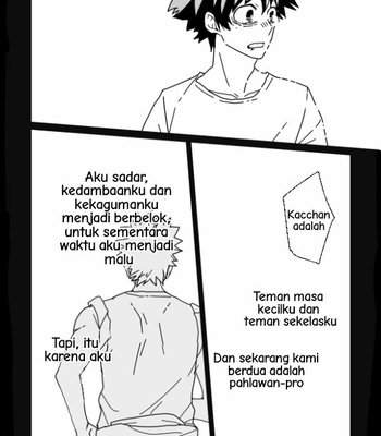 [nochico] Cause I Love You – Boku no Hero Academia dj [Indonesia] – Gay Manga sex 63