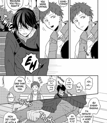 [KURODA Kurota] Nakittsura ni Hug [Eng] – Gay Manga sex 15
