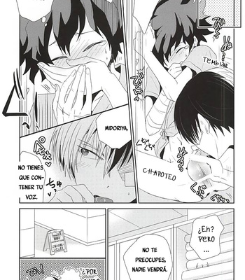 [Kuriyama (Natsuki)] Koe ga Kikoeru – Boku No Hero Academia dj [Esp] – Gay Manga sex 12