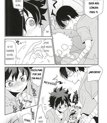 [Kuriyama (Natsuki)] Koe ga Kikoeru – Boku No Hero Academia dj [Esp] – Gay Manga sex 15