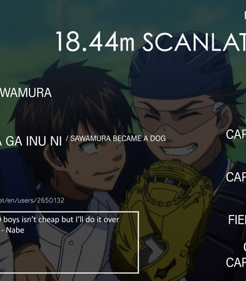 Gay Manga - [Shichi] Sawamura ga Inu ni – Ace of Diamond dj [Eng] – Gay Manga