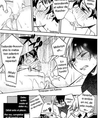 [ZURU/ Reimen Shizuru] Boku no Hero Academia dj – Boku ga motete dou sunda! 2 [Esp] – Gay Manga sex 15