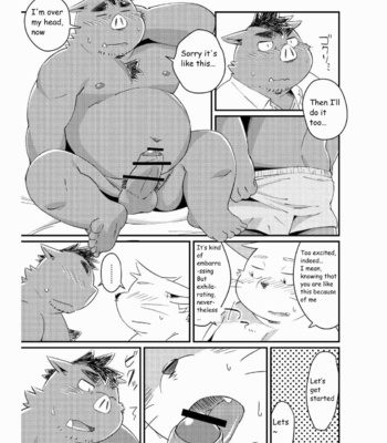 [ichijuu sansai (diru)] Ikawa buchou to Inoue-kun to. [Eng] – Gay Manga sex 32