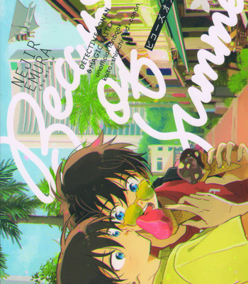 Gay Manga - [chowloow (Nejiremura)] Because of summer – Detective Conan dj [Eng] – Gay Manga