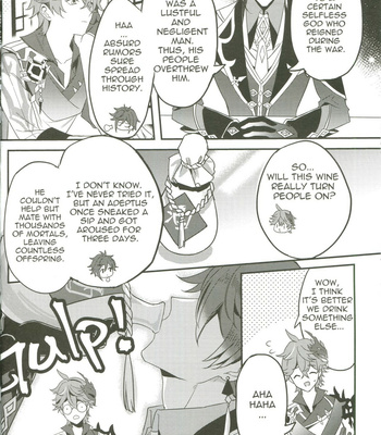 [Megumi] The Intoxicated Harbinger and Archon – Genshin Impact dj [Eng] – Gay Manga sex 8