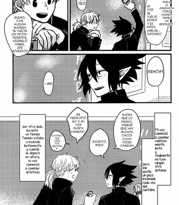 [SHIROYAGI] Cambio de voz- My hero Academia [ESP] – Gay Manga sex 6