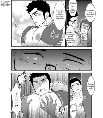 [Sorairo Panda (Yamome)] De repente me quedé atrapado en el ascensor con el hombre de repartos de pechos grandes [Español] – Gay Manga sex 11