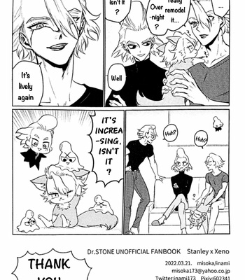 [Misoka/ Inami] Synder and Xenobi – Dr. Stone dj [Eng] – Gay Manga sex 17