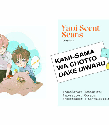 [NENKO Nen] Kami-sama wa Chotto dake Ijiwaru (update c.3) [Eng] – Gay Manga sex 39