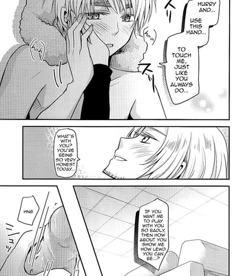 [Dolce Einsatz] Impossible Abstinence – Hetalia dj [Eng] – Gay Manga sex 11