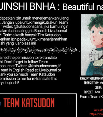 [Uni/ koyu] Beautiful Name – Boku no hero academia dj [Indonesia] – Gay Manga sex 35